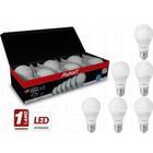 Kit 6 Lâmpadas Led Bulbo 9W 6500K Bivolt Emissão De Luz Branca Avant