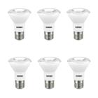 Kit 6 Lâmpadas Led Par 20 7W E27 IP65 Taschibra Bivolt