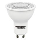 Kit 6 lâmpadas led taschibra dicroica mr16 tdl 50 7w gu10