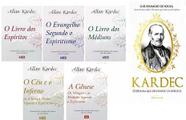 Kit 6 livros allan kardec - espirita - ide