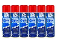 Kit 6 Lubrificante Anti Ferrugem Desengripante Multiuso Car Lub 300ml CARLUB - CAR80