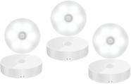 Kit 6 Luminárias Led Com Sensor De Movimento Sem Fio Recarregável