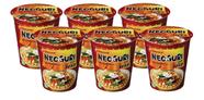 Kit 6 Macarrão Frutos do Mar Apimentado Neoguri Nongshim 62g