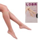 Kit 6 Meias 3/4 Fio 15 Transparente Mini Lu - Loba