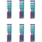 Kit 6 packs 2564 escovas de dentes com 3 unidades kess