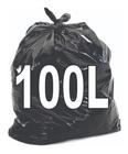Kit 6 Pacote Saco De Lixo 100 Litros Resistente 100 Unidades