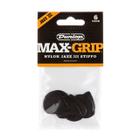 Kit 6 Palhetas Dunlop Max Grip Carbon Fiber Jazz Iii 471p