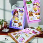 Kit 6 Panos de Copa Happy Kitchen Dohler 45x65cm