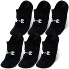 Kit 6 Pares de Meias Core Cotton Invisível Under Armour