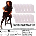 Kit 6 Pares Meia Trifil Masculina E Feminina Soquete Algodão