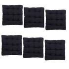 Kit 6 Peças Almofada Assento Futon 40cmx40cm Urban Confort 