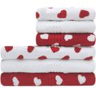 Kit 6 peças Toalha Banho + Rosto Infantil Estampada100% Algodão Felpuda Prisma - Dohler - Emcompre