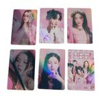 Kit 6 Photocards (G)-Idle Idol Kpop Gidle Colecionáveis Dupla Face (8x5cm)