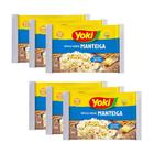 Kit 6 Pipoca de Microondas Manteiga Natural Milho Yoki 100g