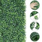 Kit 6 Placas De Grama Tapete De Planta Artificial Buchinho Decoração Verde Muro Inglês 40x60cm