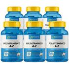 Kit 6 Polivitamínico 500Mg A - Z Profissional 120Cápsulas - Profissional Beleza