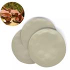 Kit 6 Prato Sobremesa De Bambu Sortido 19,5 Cm Mesa Posta - AD IMPORTAÇÃO