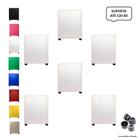 Kit 6 Pufs Puff Banqueta Cubo Quadrado Decorativo Casa