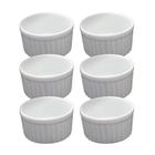 Kit 6 Ramequim Grande 200 ml Ramekin Molho Porta Petisco para Cozinha Restaurante Hotel