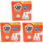 Kit 6 Refil Repelente Liquido Sbp 45 Noites Elétrico 35Ml