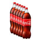 Kit 6 Refrigerante Coca-Cola Menos Açúcar 2,5 Litros