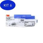 Kit 6 Respirador Aura 3M 9320+Br