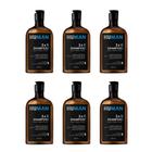 Kit 6 Shampoo Masculino 31 Barba Cabelo e Corpo Human 240ml