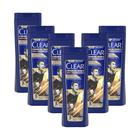 Kit 6 Shampoos Clear Men Sports Limpeza Profunda 400ml