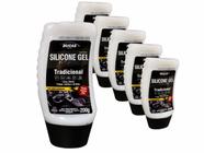 Kit 6 Silicone Gel Painel Bucas Perfumado Tradicional 200g - LIMPA HIDRATA PROTEGE LUBRIFICA