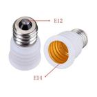 kit 6 Soquete Adaptador Lâmpada De E12 Para E14 Branco - Master Lamp