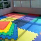Kit 6 Tapetes Tatame Colorido Infantil Bordas de Acabamento Bebê