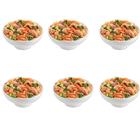 Kit 6 Tigelas Cumbuca Bowl Multiuso Melamina Sakes 3170B