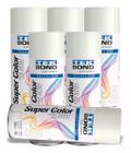 Kit 6 Tinta Spray Pintura Geladeira Fogão Branco Brilhante