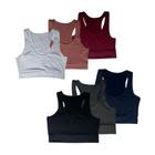 Kit 6 tops Academia Fitness Sortidos Kit para sua Semana! - swg