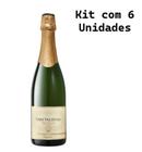 Kit 6 Un Espumante Casa Valduga Arte Tradicional 12 meses Demi Sec 750 ml