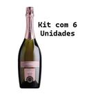 Kit 6 Un Espumante Casa Valduga Premivm Brut Rosé 750 ml