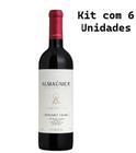 Kit 6 Un Vinho Almaúnica Super Premium Cabernet Franc 750 ml