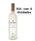 Kit 6 Un Vinho Casa Perini Sauvignon Blanc 750 ml