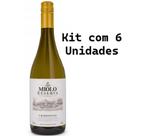 Kit 6 Un Vinho Miolo Reserva Chardonnay 750 ml