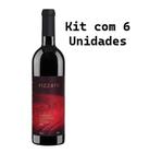 Kit 6 Un Vinho Pizzato Cerchio Reserva Cabernet Sauvignon 750 ml