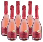 Kit 6 und Espumante Brut Rose Pinot Noir Serra Gaúcha 750 ml