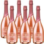 KIT 6 und Espumante Moscatel Rose Doce Serra Gaúcha 750 ML