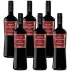 Kit 6 und Vinho Saint Germain Tinto Seco Assemblage Serra Gaúcha 750 ml