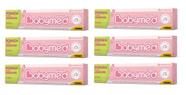 Kit 6 Unidades Babymed Rosa Pomada Para Assaduras 45G