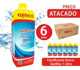 Kit 6 Unidades Do Melhor Clarificante Genco 1 Litro