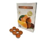 Kit 6 Velas Canela e Laranja Rechaud Difusor Flut. Fondue 6h