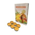 Kit 6 Velas Rechaud Difusor Flutuante Fondue 6 Hrs - Aromas