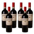 Kit 6 Vinho Tinto Italiano Corbelli Chianti DOCG 750ml