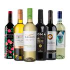 Kit 6 Vinhos 750ml (3 Tintos e 3 Brancos)