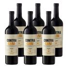 Kit 6 Vinhos Contracara Malbec Tinto Argentina 750ml